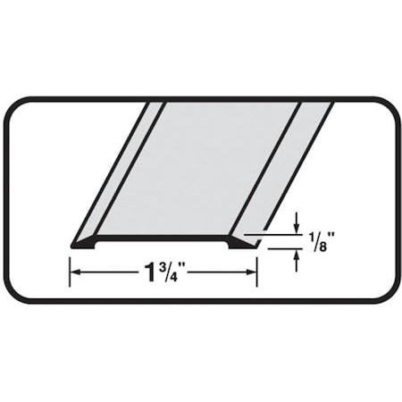 M-D Building Products M-d Products 36in. Satin Nickel Flat Top Saddle Thresholds  49010 3181906